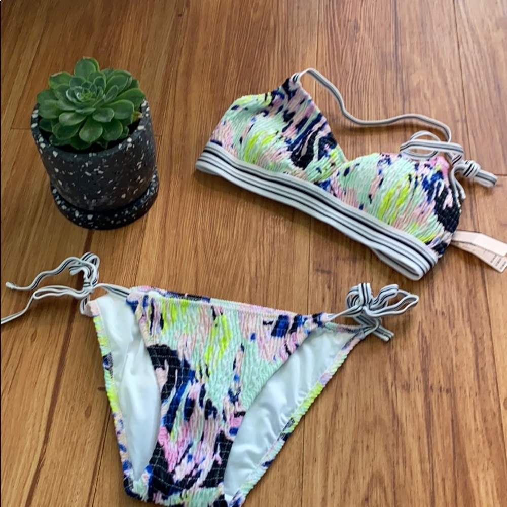 Victoria secret swimming suit.